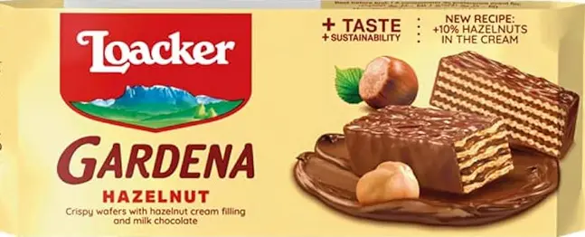 LOACKER GARDENA HAZELNUT 38G 