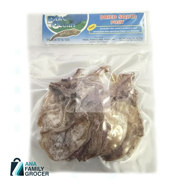 BLUE OCEAN DRIED SQUID 114G