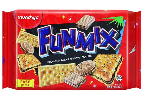 MUNCHY'S FUN MIX ASSORTED BISCUITS 295G
