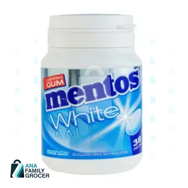  MENTOS WHITE PEPPERMINT 38 GUM 