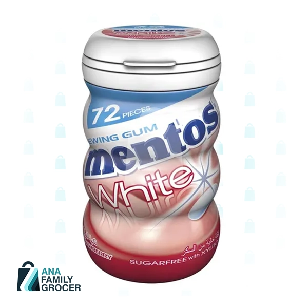  MENTOS WHITE STRAWBERRY 72 GUM