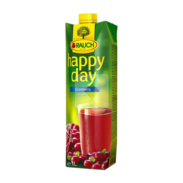 HAPPY DAY CRANBERRY JUICE 1L