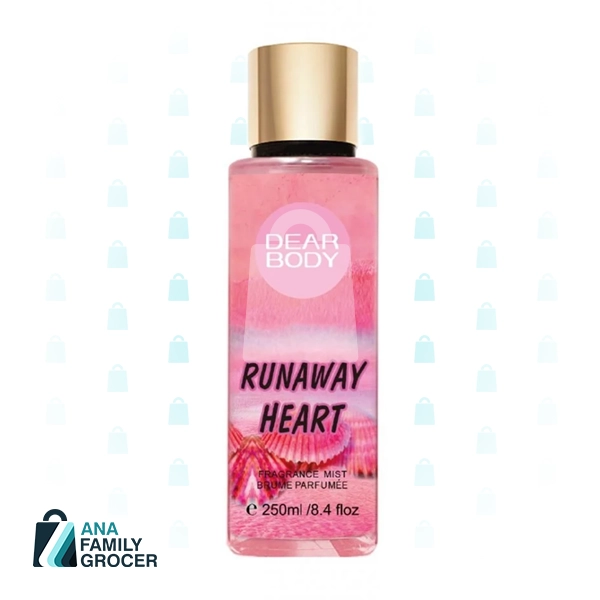 DEAR BODY MIST RUNAWAY HEART 250ML