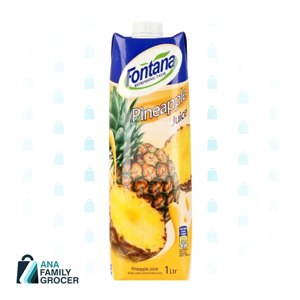 FONTANA PINEAPPLE JUICE 1L
