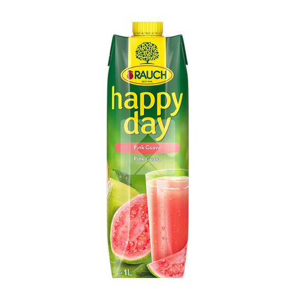 HAPPY DAY PINK GUAVA JUICE 1LTR