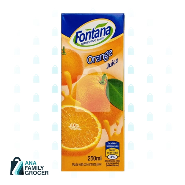 FONTANA ORANGE JUICE 250ML