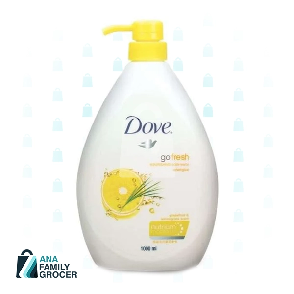 DOVE BODY WASH GO FRESH ENERGIZE 1L