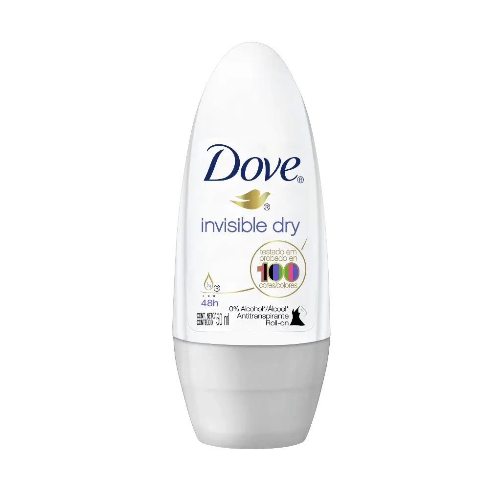 DOVE ROLL ON INVISIBLE DRY (W) 50ML