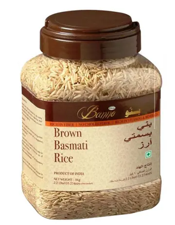 BASMATI BROWN RICE BANNO JAR 1KG