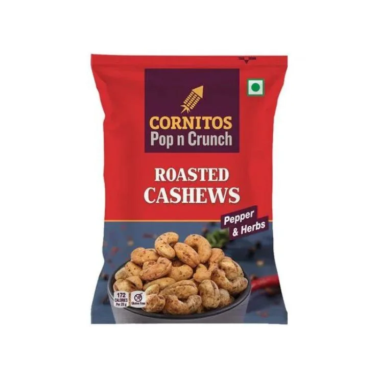 CORNITOS ROASTED CASHEWS - PEPPER & HERBS 25G