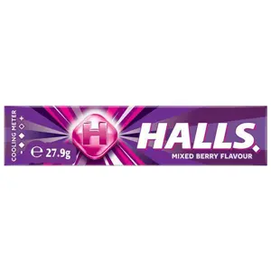 HALLS STICK CANDY MIX BERRIES 
