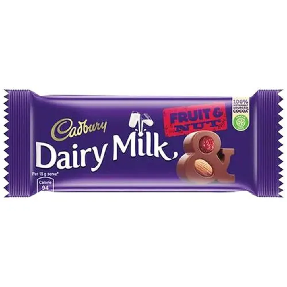 CADBURY DAIRY FRUIT &NUT 36G