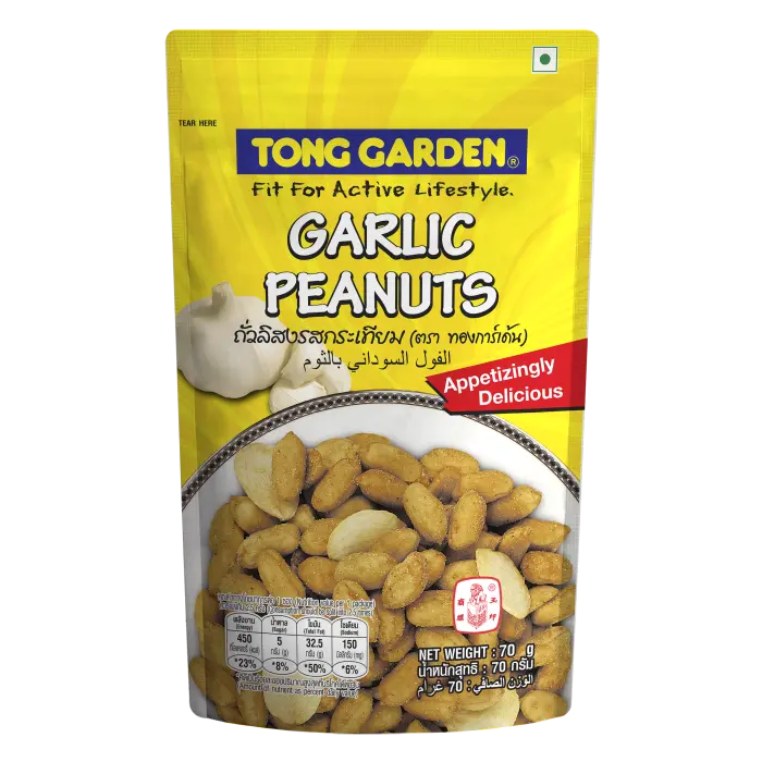 TONG GARDEN PEANUT GARLIC 65G