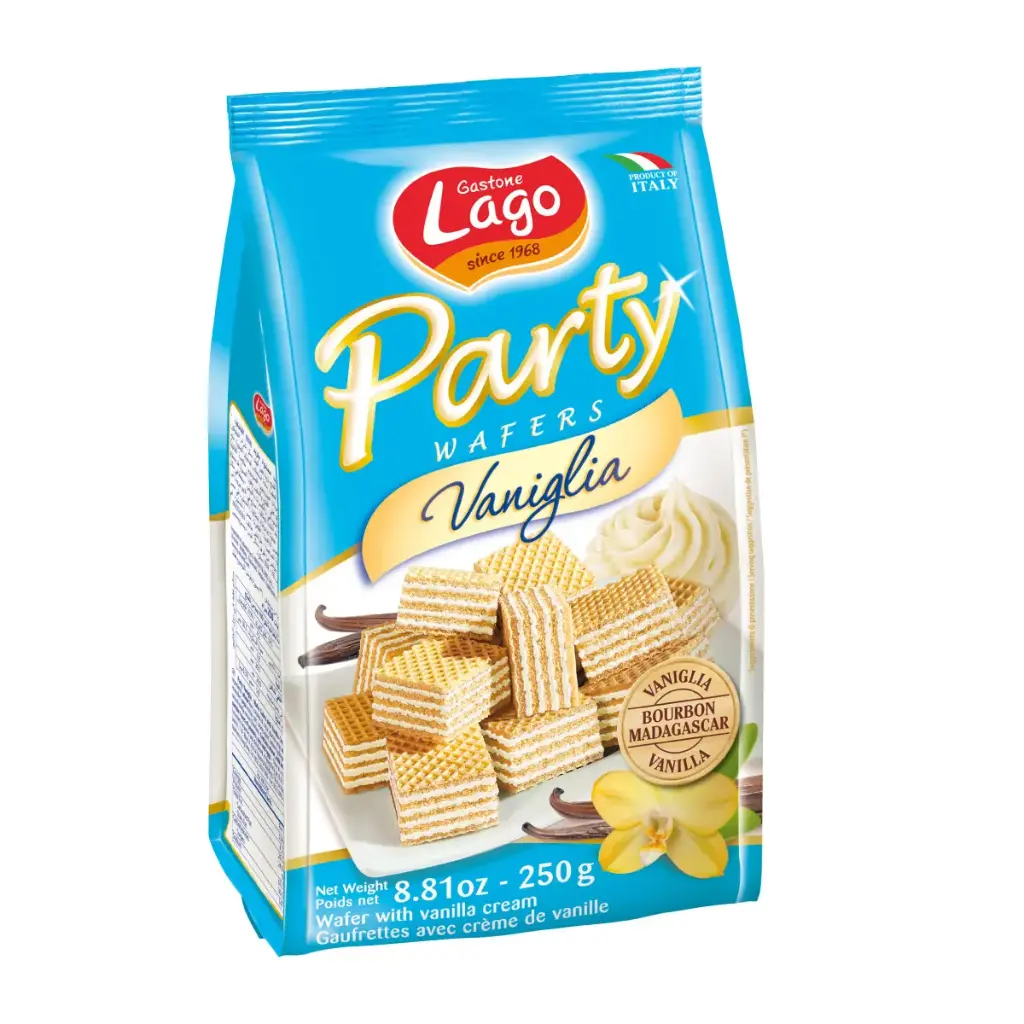LAGO PARTY WAFER VANILLA 250G