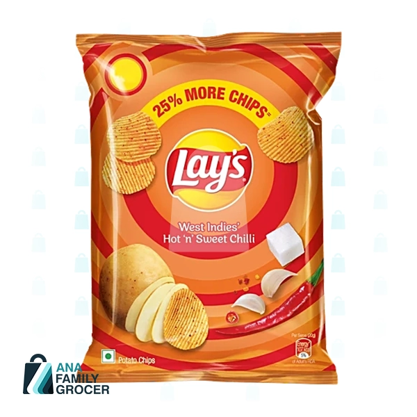 LAYS CHIPS HOT N SWEET CHILLI 48G