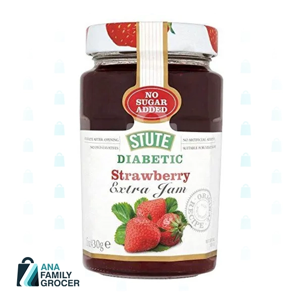 STUTE DIABETIC JAM STRAWBERRY 430G