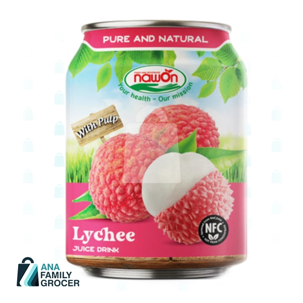 NAWON JUICE DRINK LYCHEE 250ML