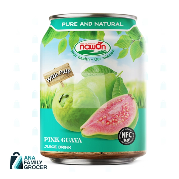 NAWON JUICE DRINK PINK GUAVA 250ML
