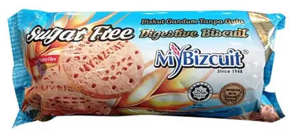 MYBIZCUIT DIGESTIVE SUGAR FREE BISCUIT 200G 