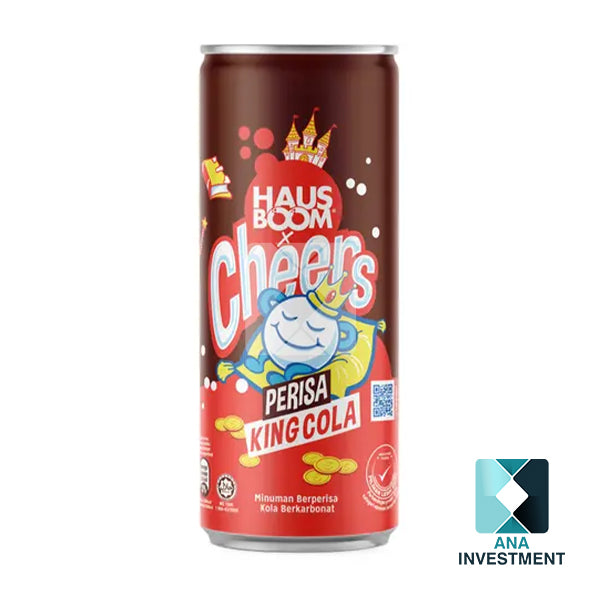 HAUSBOOM CHEERS KING-COLA 325ML