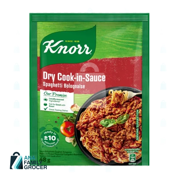 KNORR COOK IN SAUCE SPAHETTI BOLOGNAISE 48G 