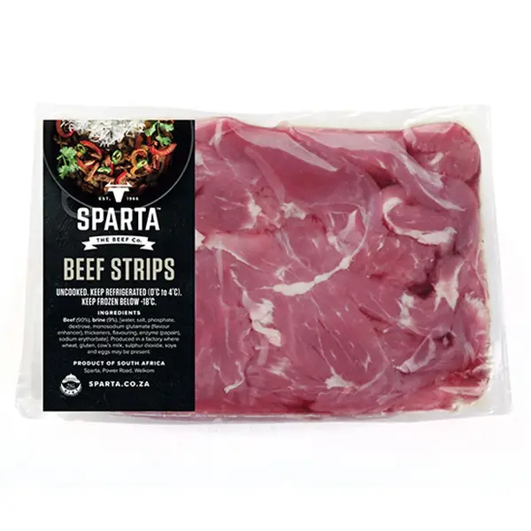 SPARTA BEEF STRIPS FLEX 500G