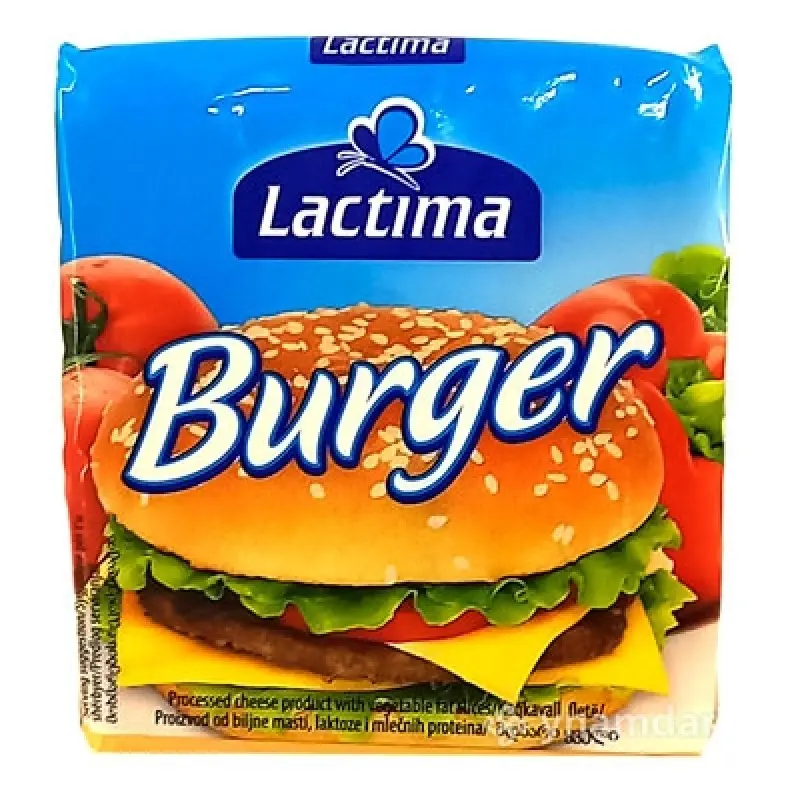LACTIMA CHEESE BURGER 6 SLICE 100G