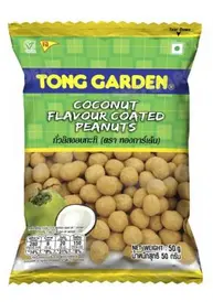 TONG GARDEN COCONUT FLAVOUR COATED PEANUT 50G 