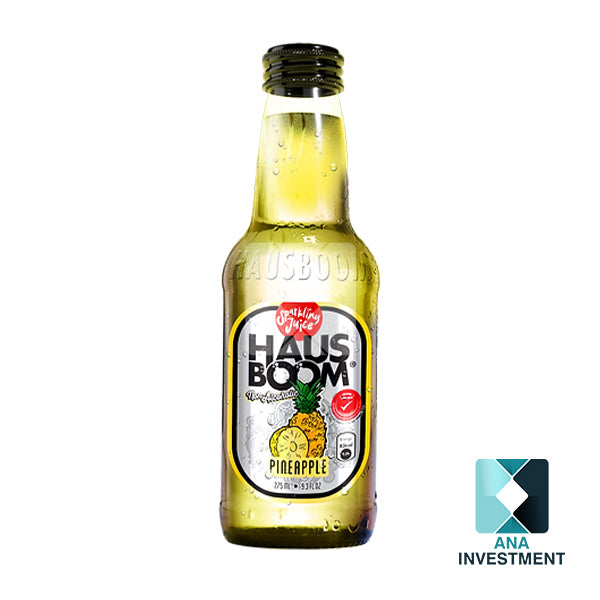 HAUSBOOM SPARKLING JUICE PINEAPPLE 275ML