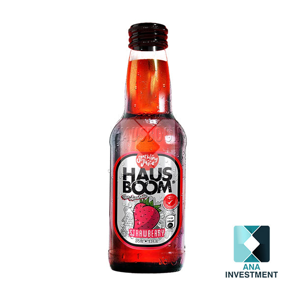 HAUSBOOM SPARKLING JUICE STRAWBERRY 275ML