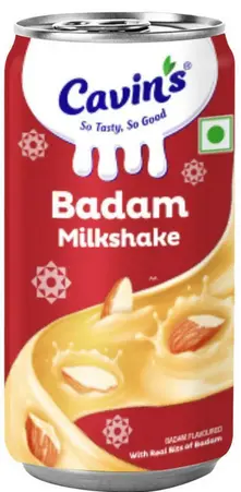 CAVINS BADAM MILK SHAKE 170ML- TIN  
