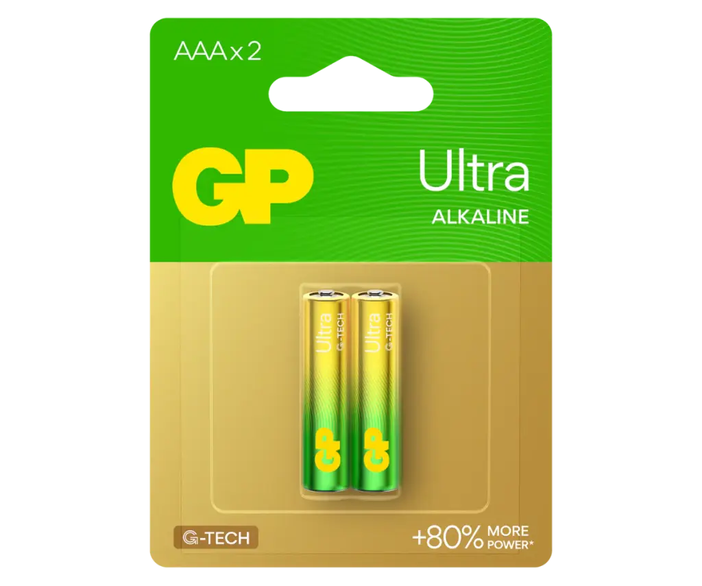 GP ALKALINE AAA X 2 