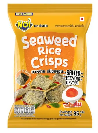 SEAWEED  CRISPS EGG YOIK 35G 