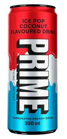 PRIME ENERGY DRINK ICE POP COCONUT FLAVOUR  300ML