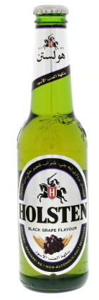 HOLSTEN NON ALCOHOLIC BEER BLACK GRAPE 330ML