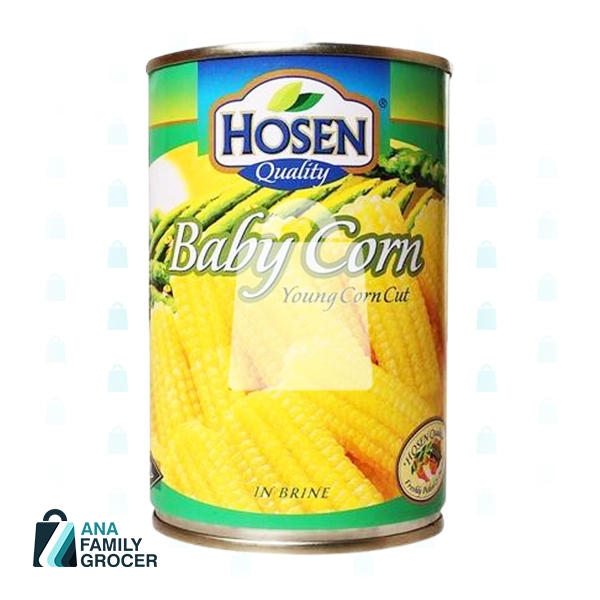 HOSEN BABY CORN YOUNG CORN SPEAR 425G
