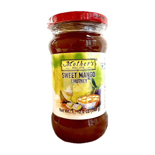 MOTHERS RECIPE  HOT MANGO CHUTNEY 340G 