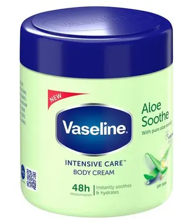 VASELINE BODY CREAM ALOE SOOTHE 400ML  