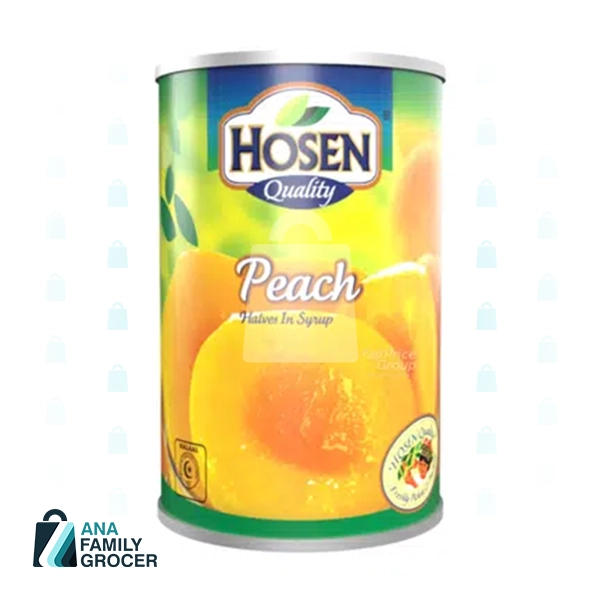 HOSEN HALVES PEACH SYRUP 825G