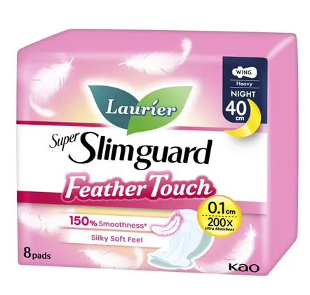 LAURIER SUPER SLIMGUARD FEATHER TOUCH 25CM (14PADS)