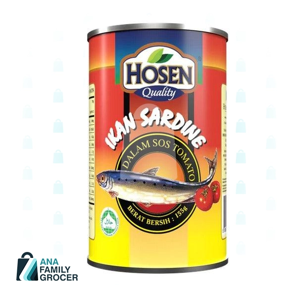 HOSEN SARDINE TOMATO SAUCE 425G