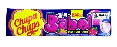 CHUPA CHUPS BIG BABOL TUTTI FRUTTI 20G 