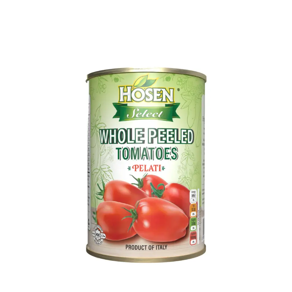 HOSEN WHOLE PEELED TOMATOES 400G