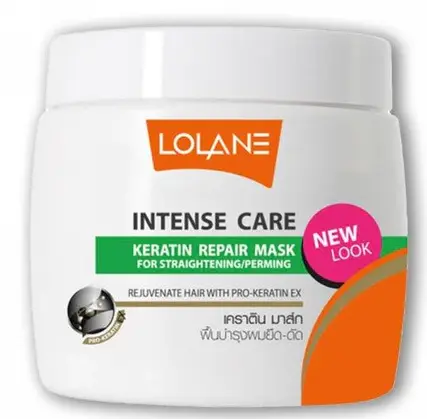 LOLANE INTENSE CARE KERATING REPAIR MASK STRAIGHT/PERM 15G