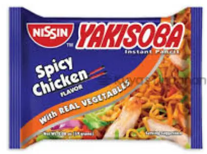 NISSIN YAKISOBA SPICY CHICKEN 59G 