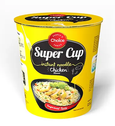 PEOPLE'S CHOICE SUPER CUP CHICKEN NOODLES 60G 