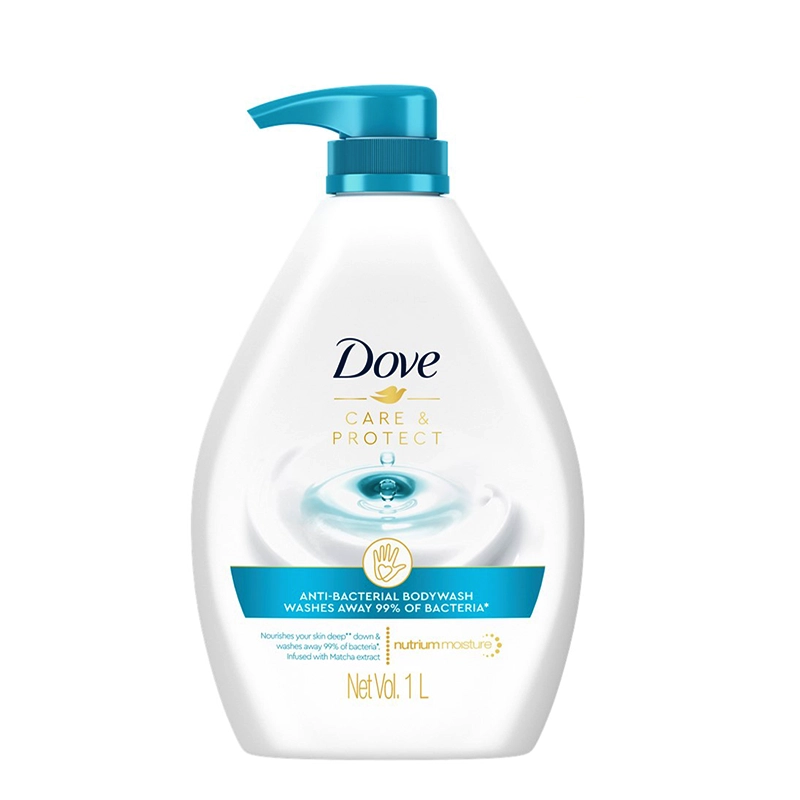 DOVE BODY WASH GO FRESH CARE & PROTECT 1L