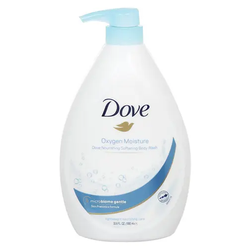 DOVE BODY WASH OXYGEN MOISTURE 1L