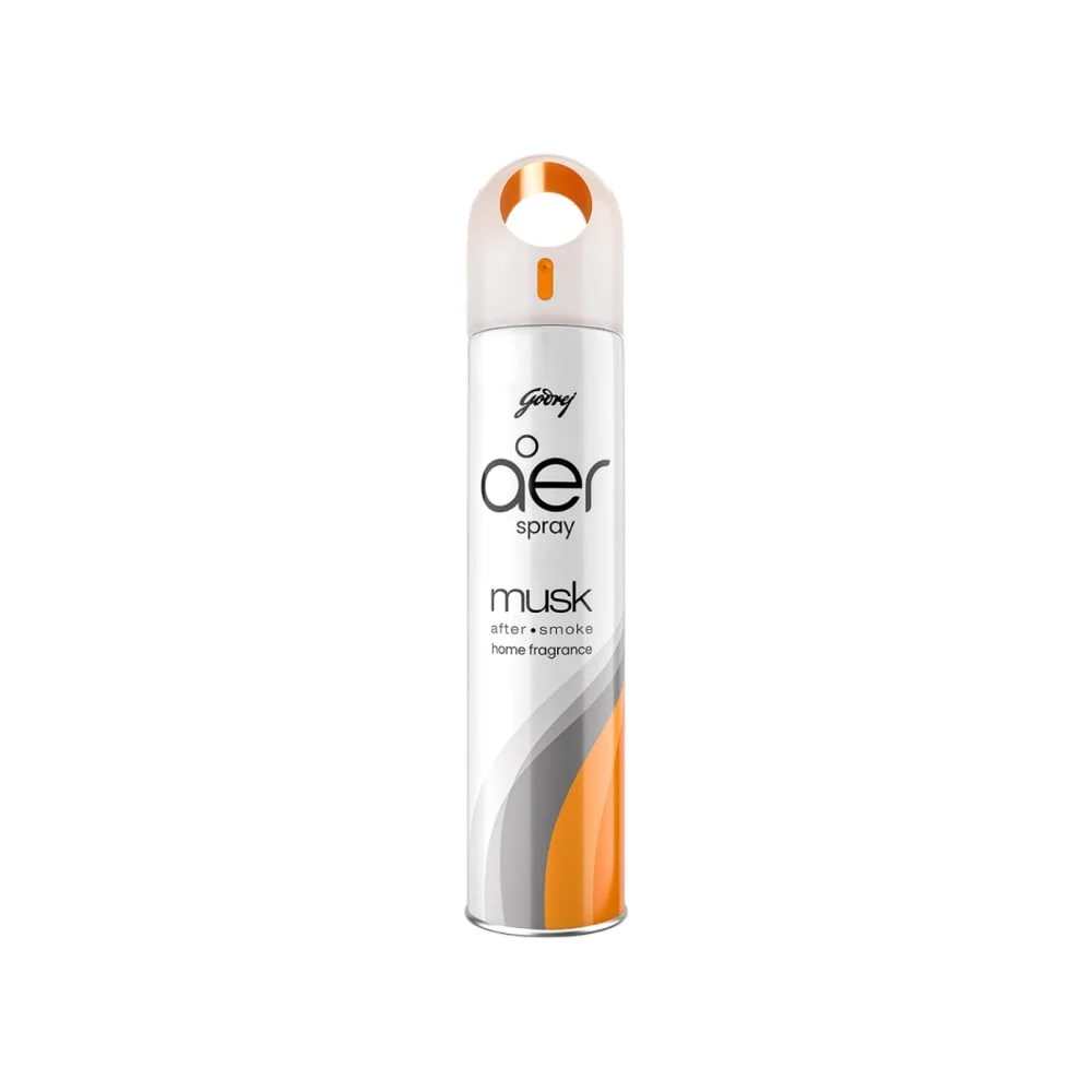 GODREJ AER SPRAY MUSK AFTER SMOKE  220ML 