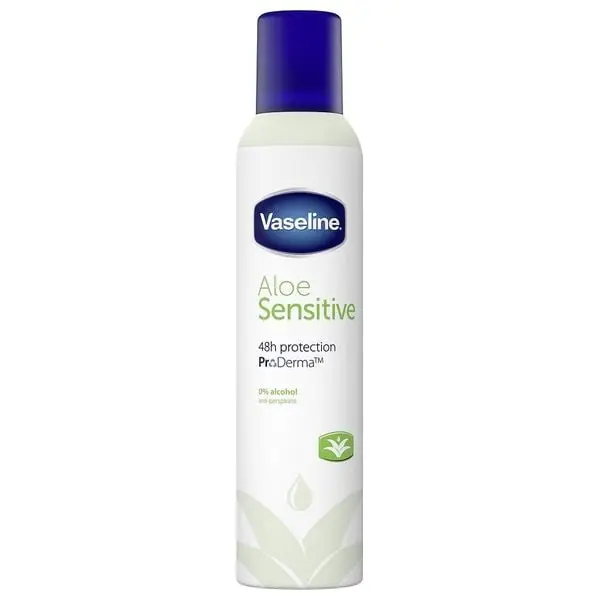 VASELINE DEO ALOE SENSITIVE 250ML 
